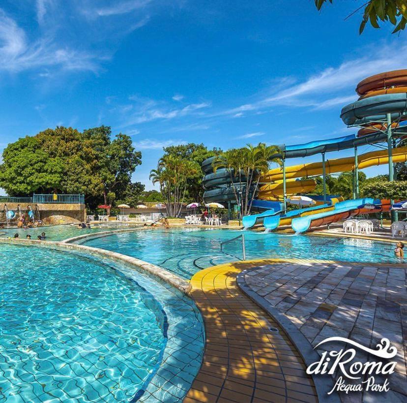 Spazzio Diroma Com Acesso Ao Acqua Park - Temporada Cn Adriele Aparthotel Caldas Novas