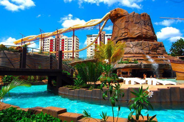 Aparthotel Spazzio Diroma Com Acesso Ao Acqua Park - Temporada Cn Adriele Caldas Novas