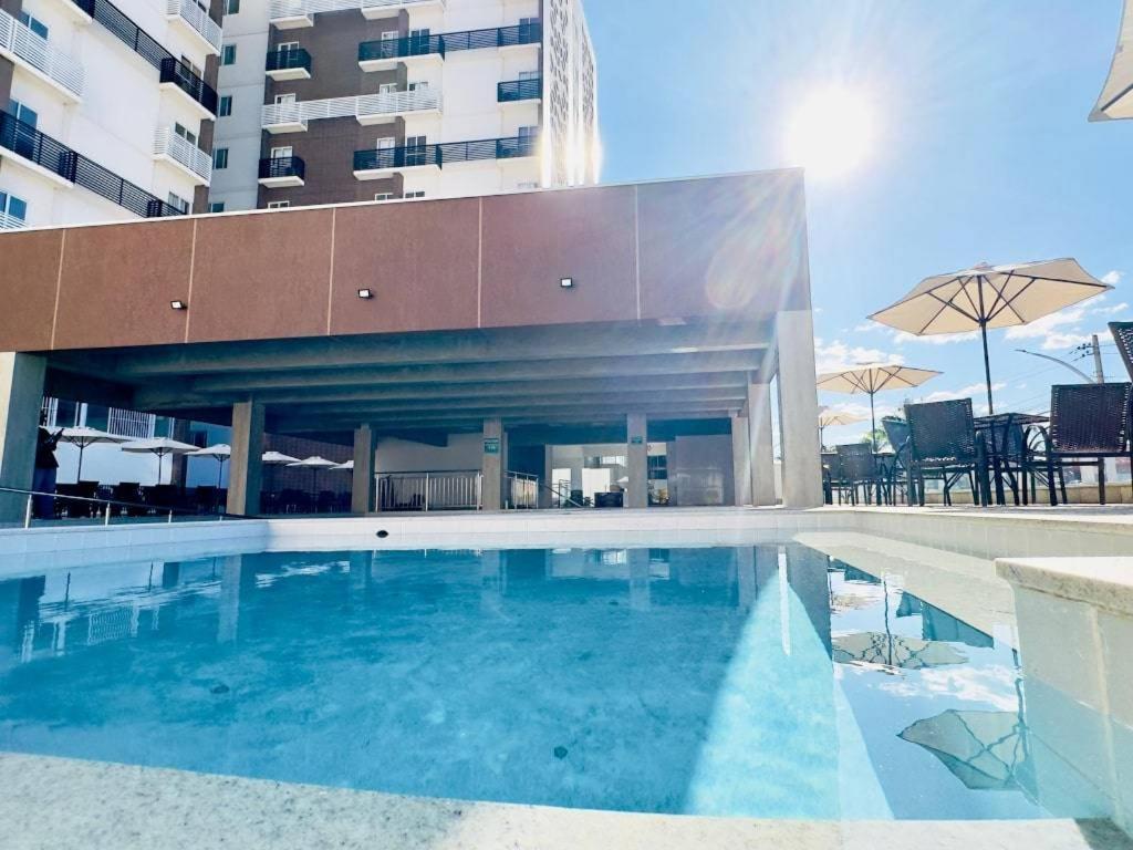 Spazzio Diroma Com Acesso Ao Acqua Park - Temporada Cn Adriele Aparthotel Caldas Novas